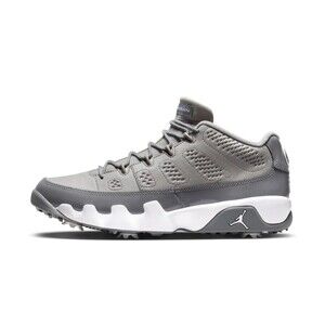 New Men’s Air Jordan 9 Golf Low Cool Grey Size 8 FJ5934-001